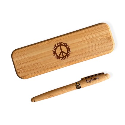 Bamboo Wood Pen Gift Set